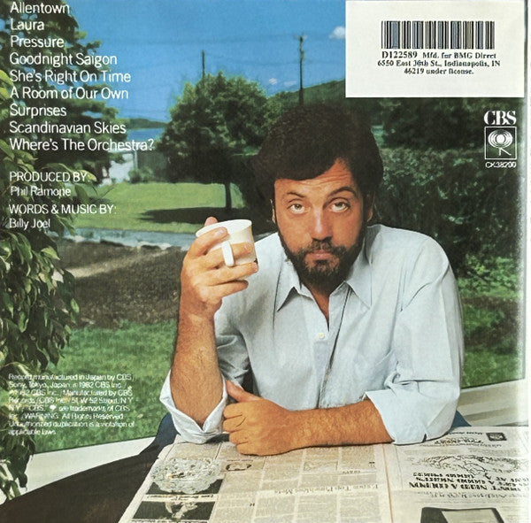 Billy Joel : The Nylon Curtain (Album,Club Edition,Reissue,Repress)