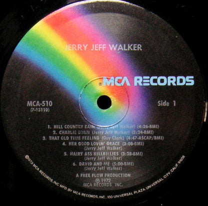 Jerry Jeff Walker : Jerry Jeff Walker (LP,Album,Reissue)