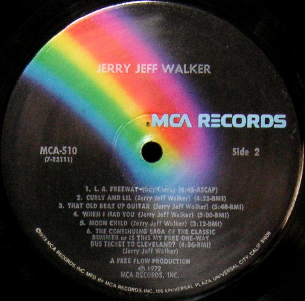 Jerry Jeff Walker : Jerry Jeff Walker (LP,Album,Reissue)