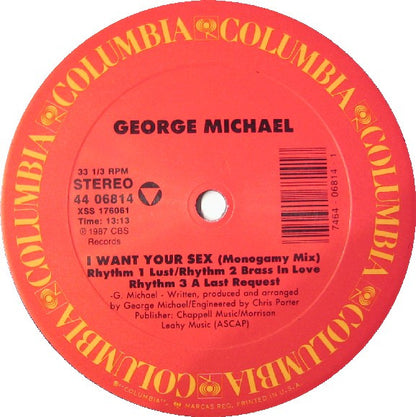 George Michael : I Want Your Sex (12",33 ⅓ RPM)