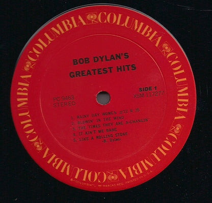 Bob Dylan : Bob Dylan's Greatest Hits (LP,Compilation,Reissue,Stereo)