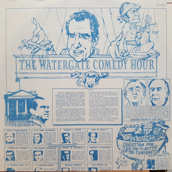 Various : The Watergate Comedy Hour (LP,Album,Reissue)