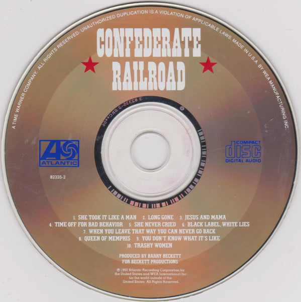Confederate Railroad : Confederate Railroad (Album)