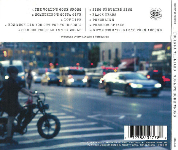 Lucinda Williams : World's Gone Wrong (Album)