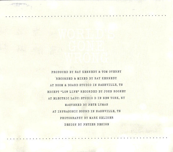 Lucinda Williams : World's Gone Wrong (Album)