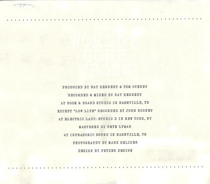 Lucinda Williams : World's Gone Wrong (Album)