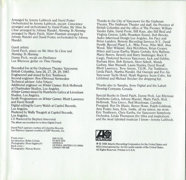 David Foster : The Symphony Sessions (Album)