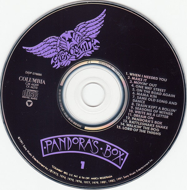 Aerosmith : Pandora's Box (Compilation,Reissue)