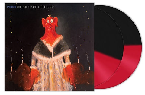 Phish - The Story Of The Ghost (Big Secret Split Red/Black LP Vinyl) UPC 850014859350