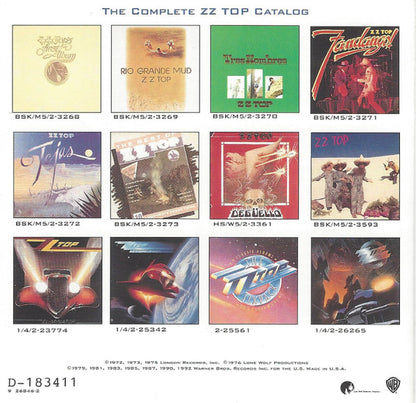 ZZ Top : Greatest Hits (Compilation,Club Edition)