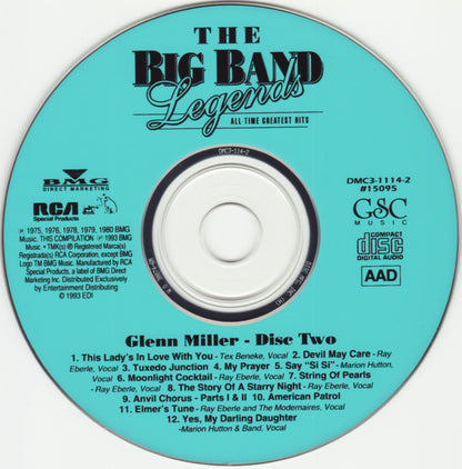 Glenn Miller : The Big Band Legends: Glenn Miller (Compilation)