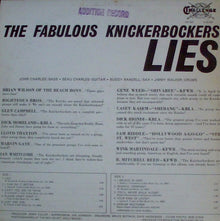 Knickerbockers, The : Lies (LP,Album,Mono,Promo)