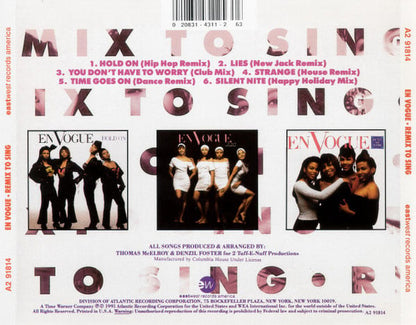En Vogue : Remix To Sing (Compilation,Club Edition)