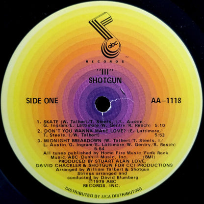 Shotgun (2) : Shotgun III (LP,Album)