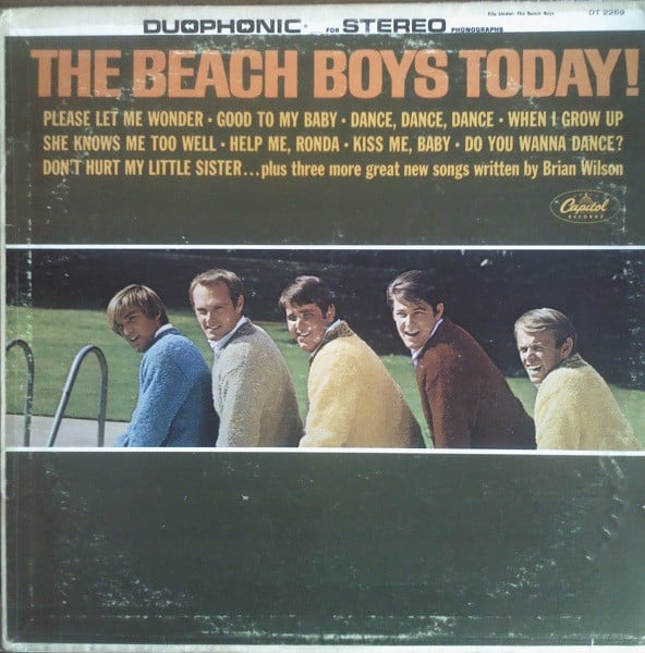 Beach Boys, The : The Beach Boys Today! (LP,Album,Stereo)