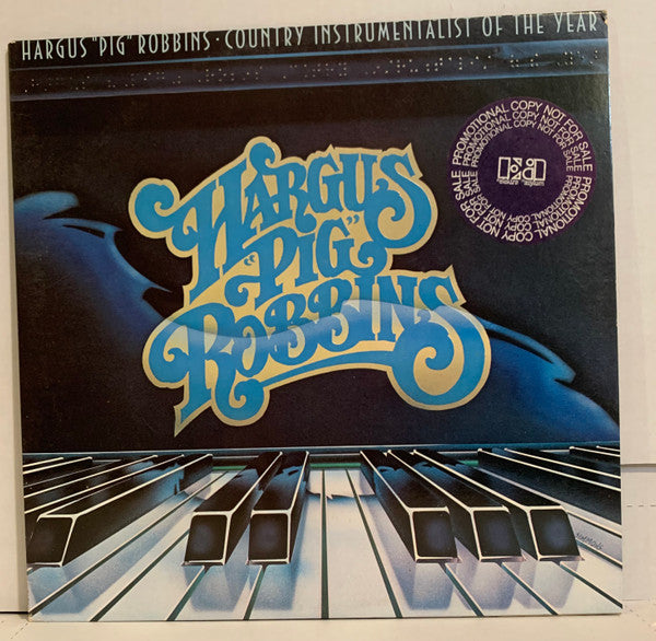 Hargus Robbins : Country Instrumentalist Of The Year (LP,Album,Promo)