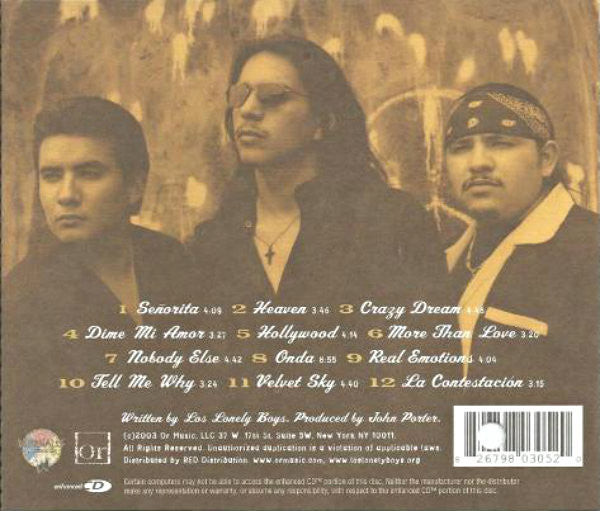 Los Lonely Boys : Los Lonely Boys (Album,Enhanced)