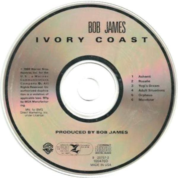 Bob James : Ivory Coast (Album,Club Edition)