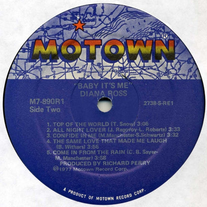 Diana Ross : Baby It's Me (LP,Album,Stereo)
