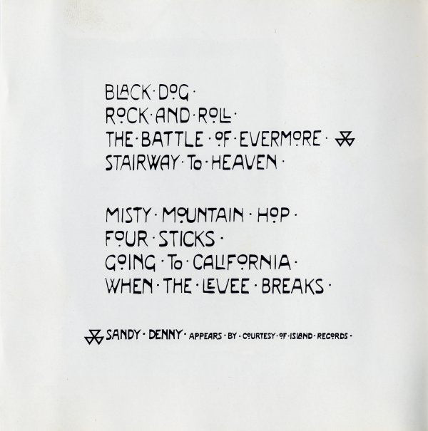 Led Zeppelin : Untitled (Album,Reissue,Remastered)