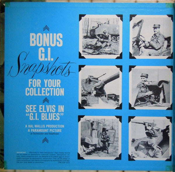 Elvis Presley : Elvis Is Back! (LP,Album,Stereo)