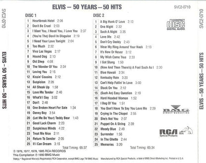 Elvis Presley : 50 Years - 50 Hits (Compilation,Reissue)