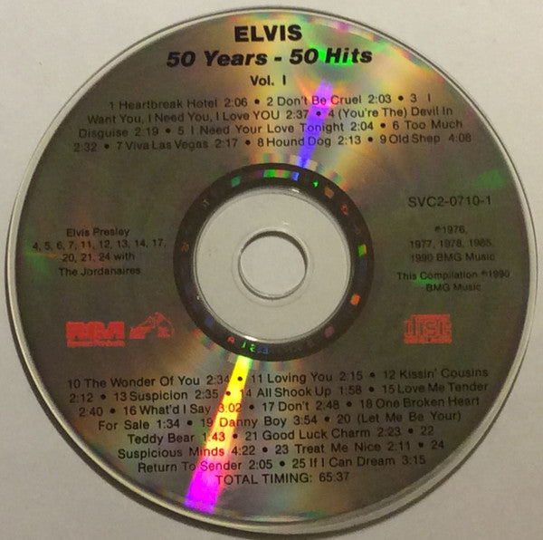 Elvis Presley : 50 Years - 50 Hits (Compilation,Reissue)