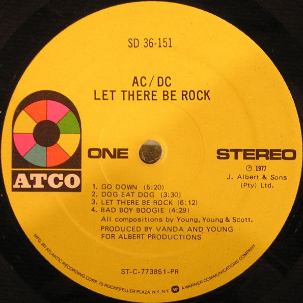 AC/DC : Let There Be Rock (LP,Album)