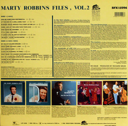Marty Robbins : The Marty Robbins Files, Vol. 2 (LP,Compilation,Reissue)