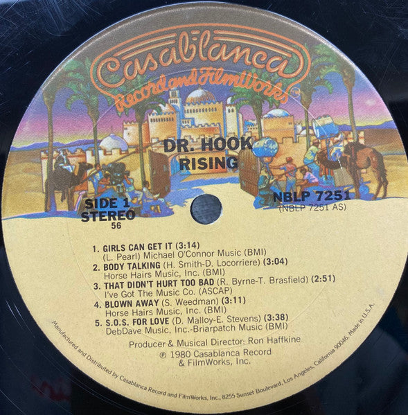 Dr. Hook : Rising (LP,Album,Club Edition,Stereo)
