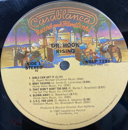 Dr. Hook : Rising (LP,Album,Club Edition,Stereo)