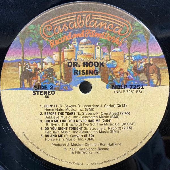Dr. Hook : Rising (LP,Album,Club Edition,Stereo)