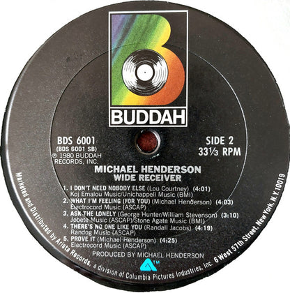 Michael Henderson : Wide Receiver (LP,Album)