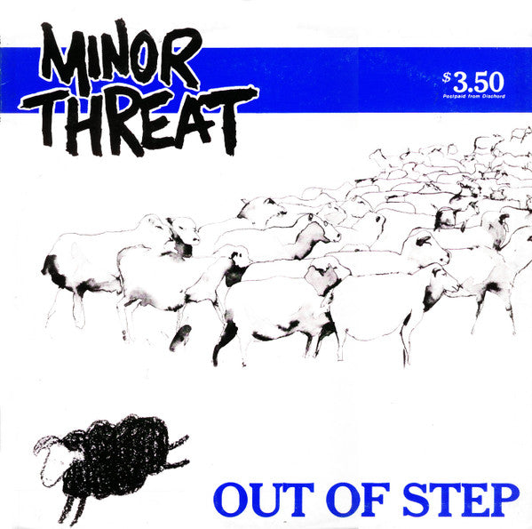 Minor Threat : Out Of Step (12", EP, RM, RP, Rem)