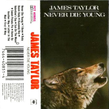 James Taylor (2) : Never Die Young (Album)