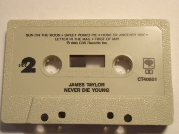 James Taylor (2) : Never Die Young (Album)