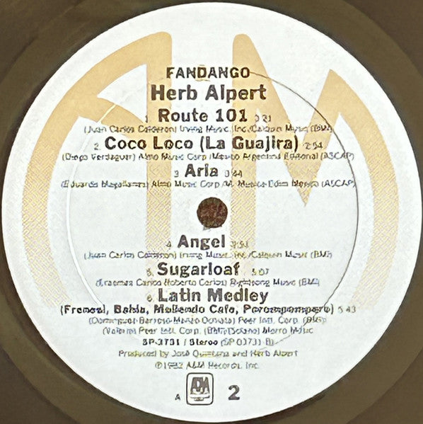 Herb Alpert : Fandango (LP,Album,Stereo)