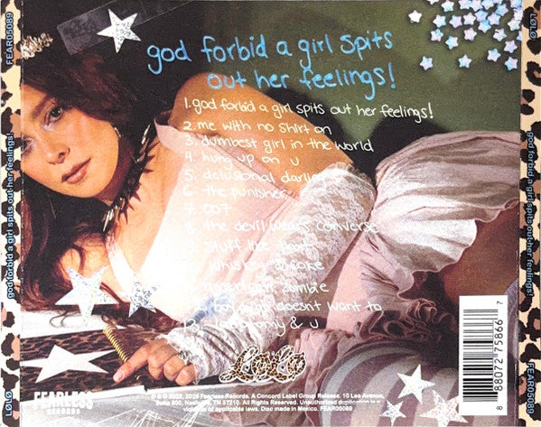 LØLØ : God Forbid A Girl Spits Out Her Feelings (Album)