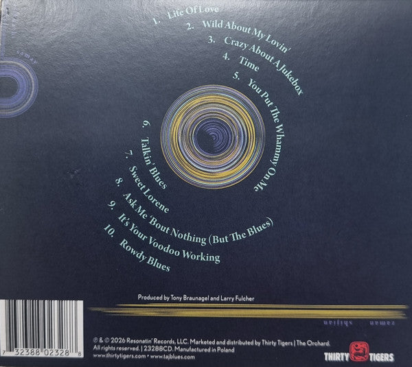 Taj Mahal & Phantom Blues Band, The : Time (Album,Stereo)