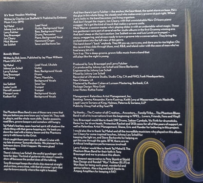 Taj Mahal & Phantom Blues Band, The : Time (Album,Stereo)