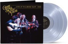 Crosby Stills Nash & Young - Live At Fillmore East, 1969 (2LP Clear Vinyl, Brick & Mortar Exclusive) UPC: 081227883218