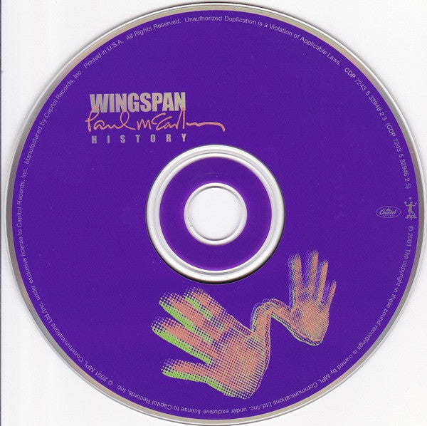 Paul McCartney : Wingspan (Hits And History) (Compilation,Remastered)