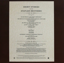 Statler Brothers, The : Short Stories (LP,Album)