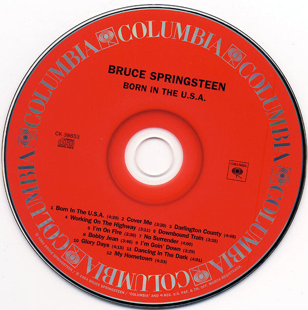 Bruce Springsteen : Born In The U.S.A. (Album,Reissue)
