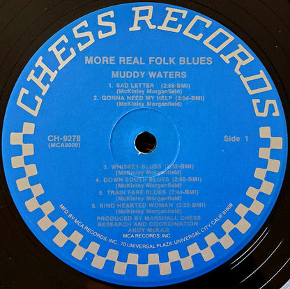 Muddy Waters : More Real Folk Blues (LP,Album,Reissue,Mono)