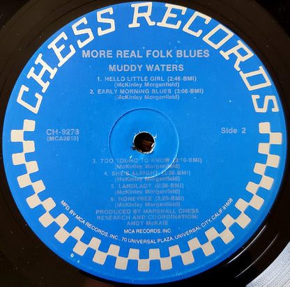 Muddy Waters : More Real Folk Blues (LP,Album,Reissue,Mono)