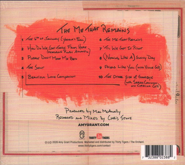 Amy Grant : The Me That Remains (Album)