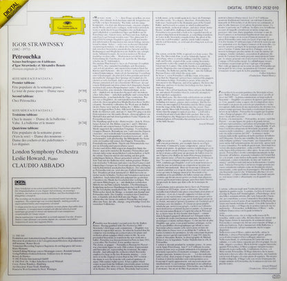 Igor Stravinsky – London Symphony Orchestra · Claudio Abbado : Pétrouchka (LP,Album,Stereo)