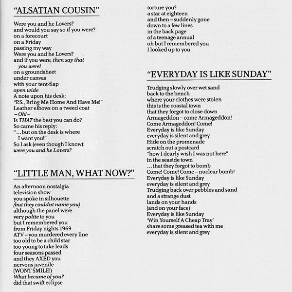 Morrissey : Viva Hate (Album)