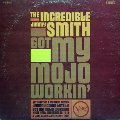 Jimmy Smith : Got My Mojo Workin' (LP,Album,Stereo)